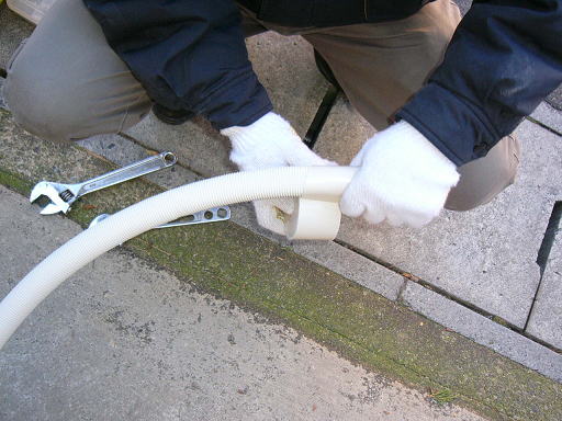 保護テープ巻き
